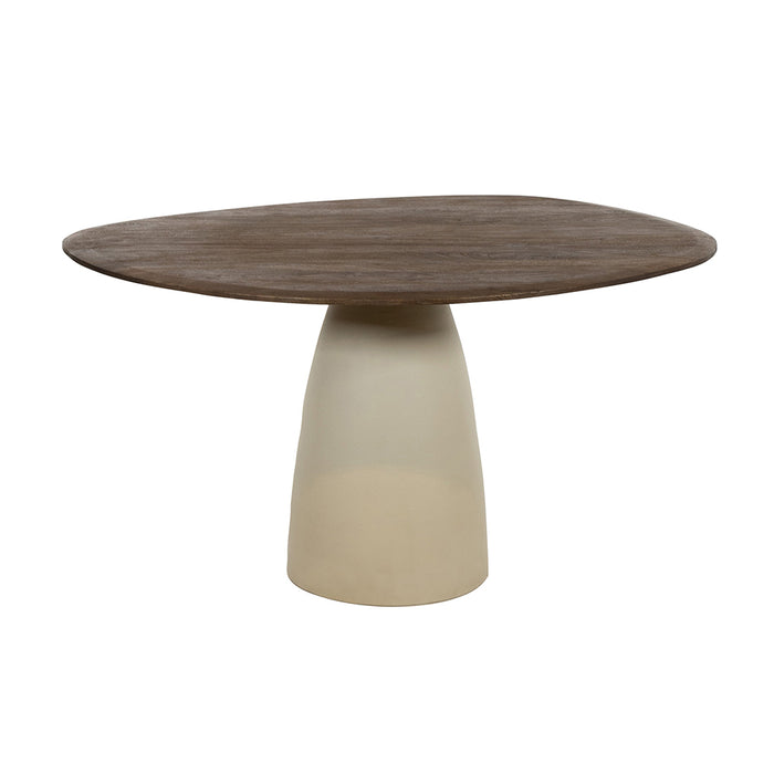 Eettafel Cornetto | Mangohout | Organisch | 140cm