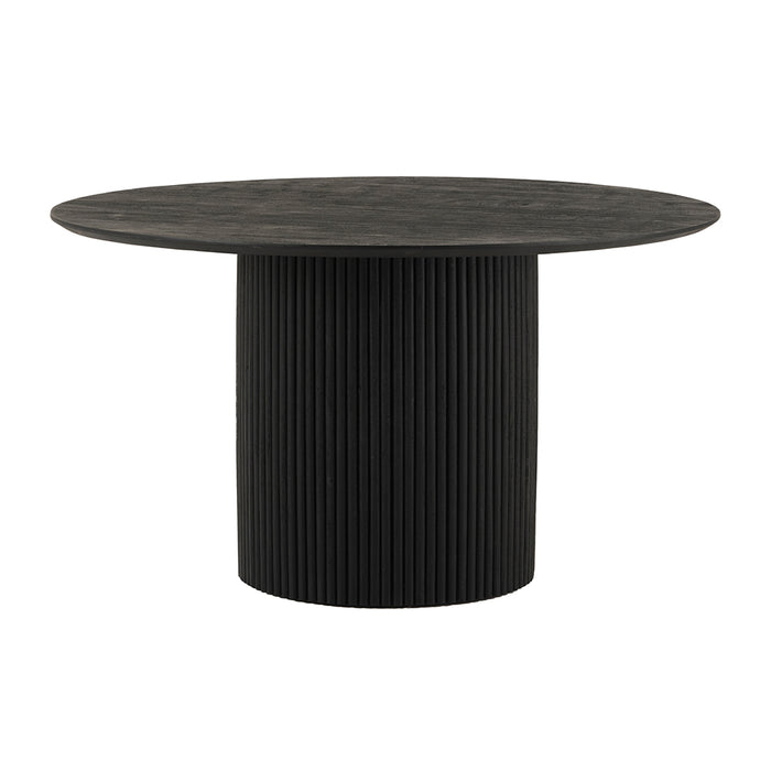 Eettafel Congo Black | Acaciahout | Rond | 140cm