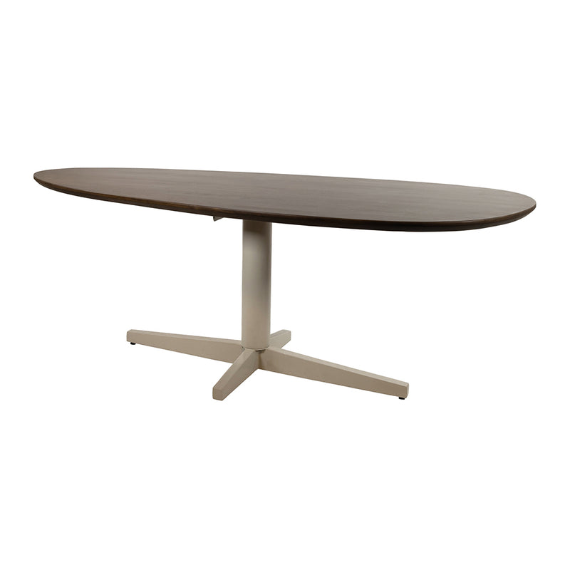 Eettafel Taurus | Mangohout | Organisch | Kolompoot Beige | 220cm