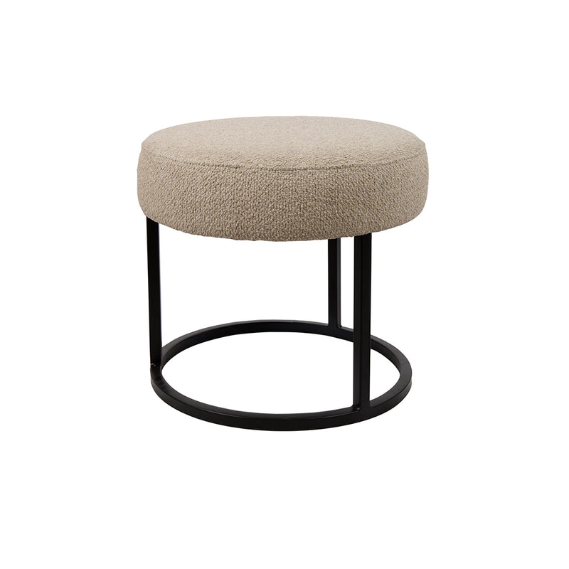Escabel Rhythm | poef Ø45 Beige 05