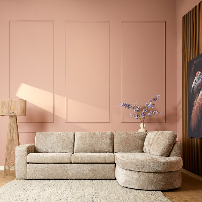 Hoekbank Alma | Rechts | Beige