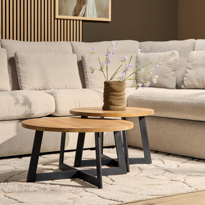 Salontafel Austin set van 2