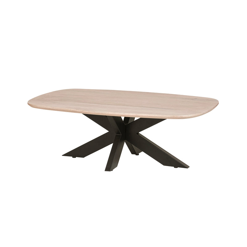 Salontafel Deens | ovaal 120, Mango Ashblond
