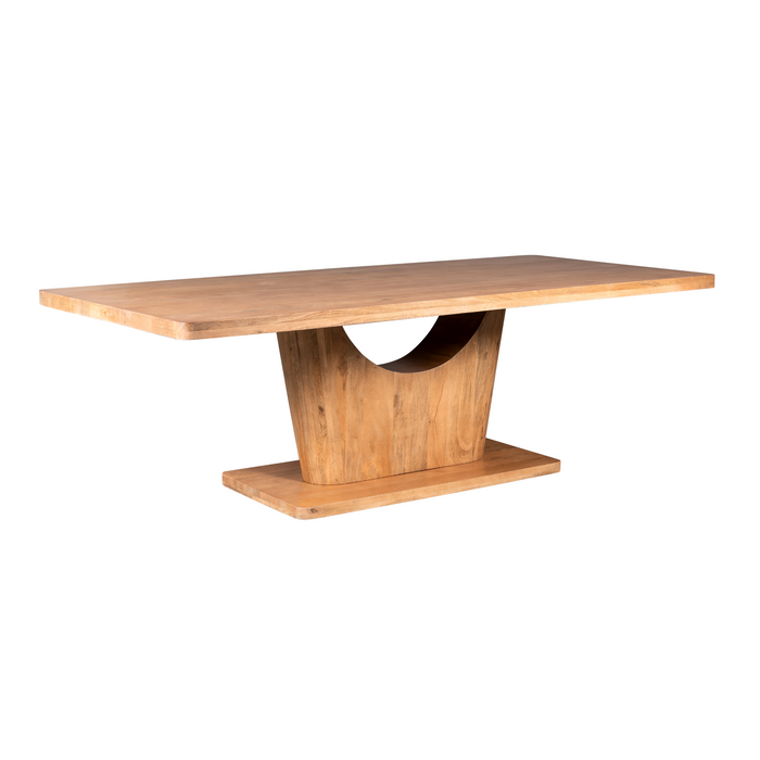 Eettafel Voco Naturel | Mangohout | Deens Ovaal | 240cm