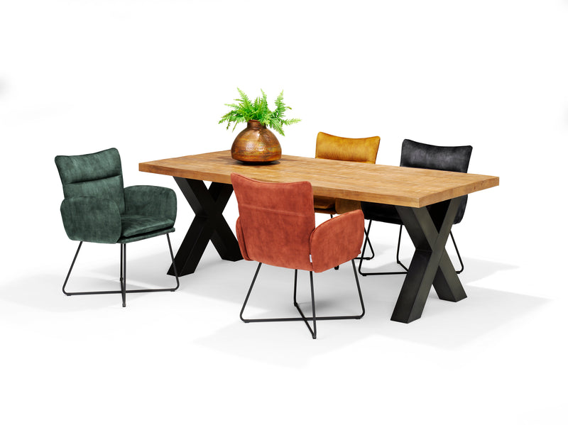 Eettafel XILO | MANGO HOUT | Eetkamertafel 220x100