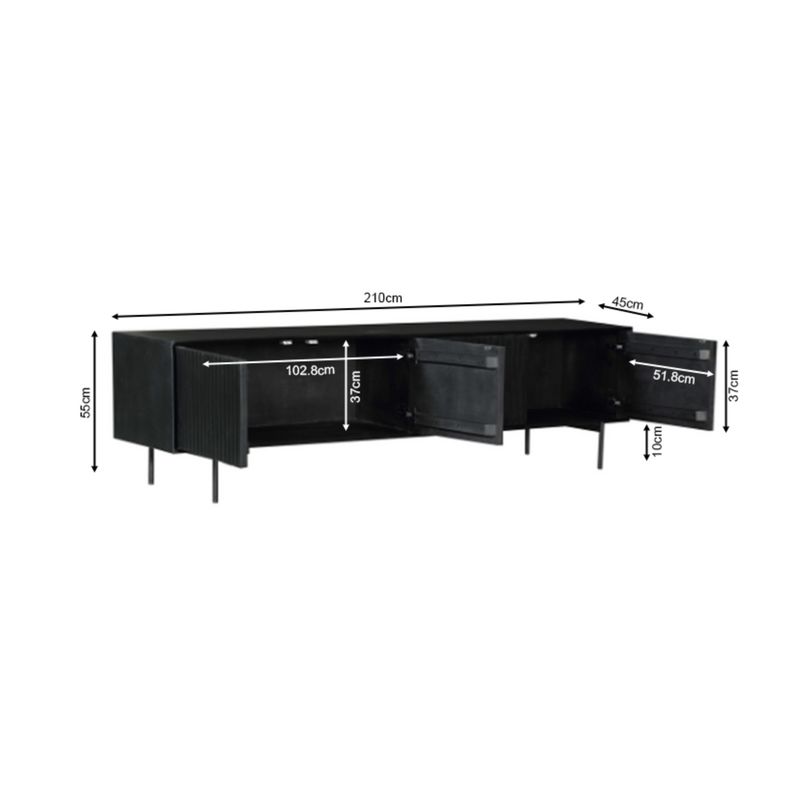 Tv meubel Madison | 210 cm