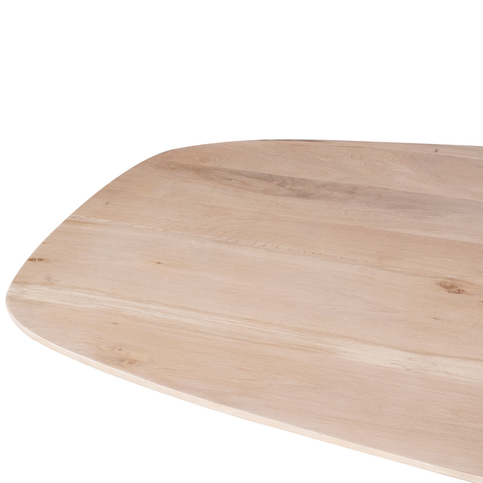 Eettafel Ferris | Eikenhout | Deens Ovaal | Matrixpoot