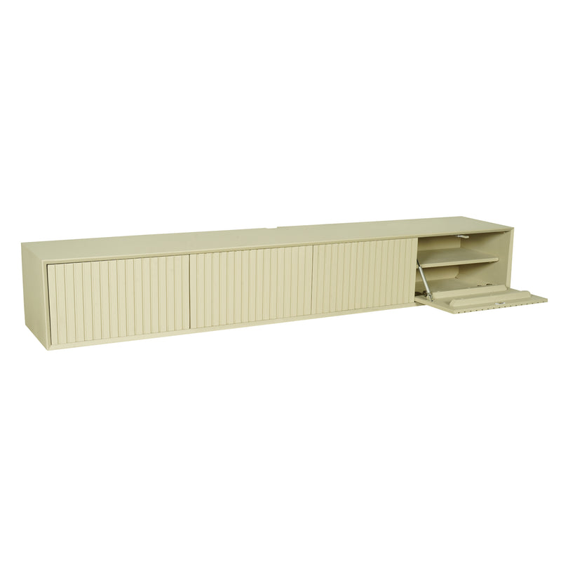 Zwevend tv meubel Madison Sand | 120 cm