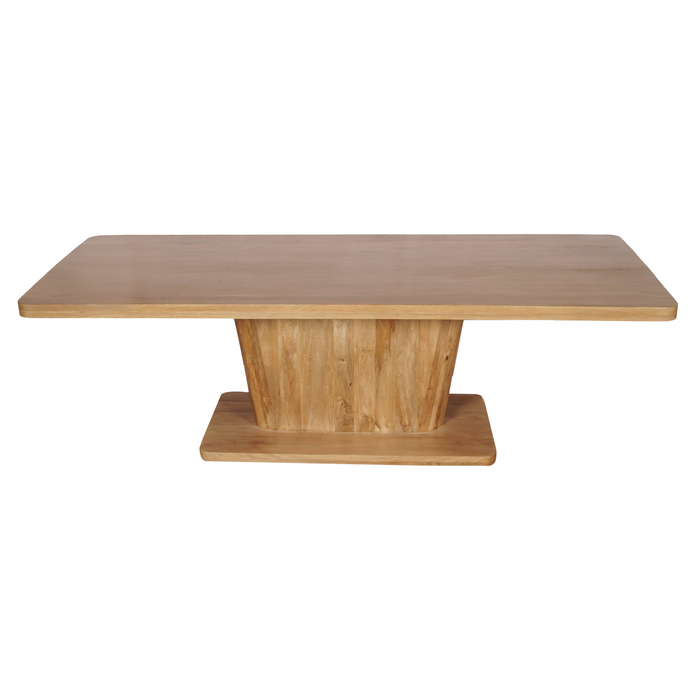 Eettafel Voco Naturel | Mangohout | Deens Ovaal | 240cm