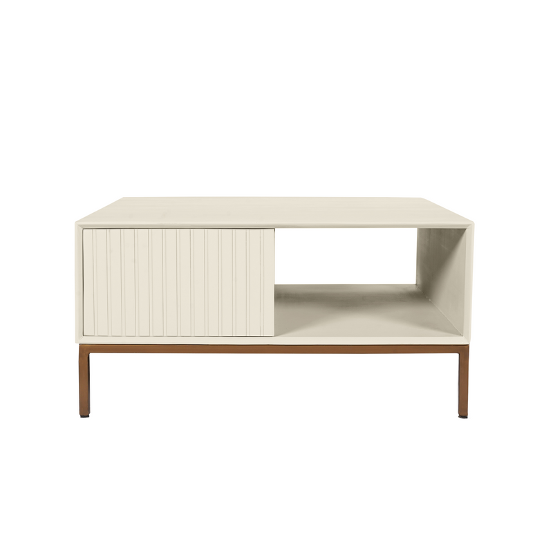 Salontafel Madison Sand | 80 cm | Vierkant