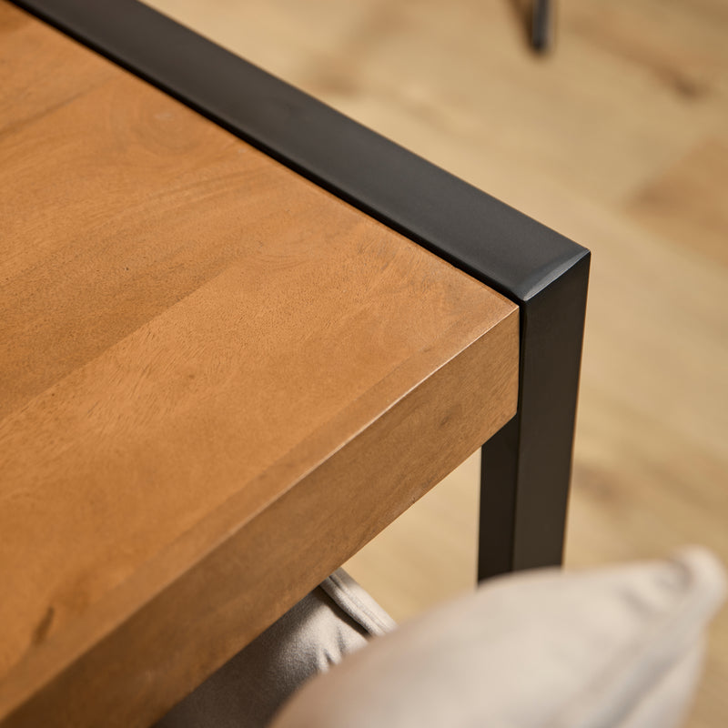 Eettafel Barkley | Mangohout | Rechthoek | U-poot