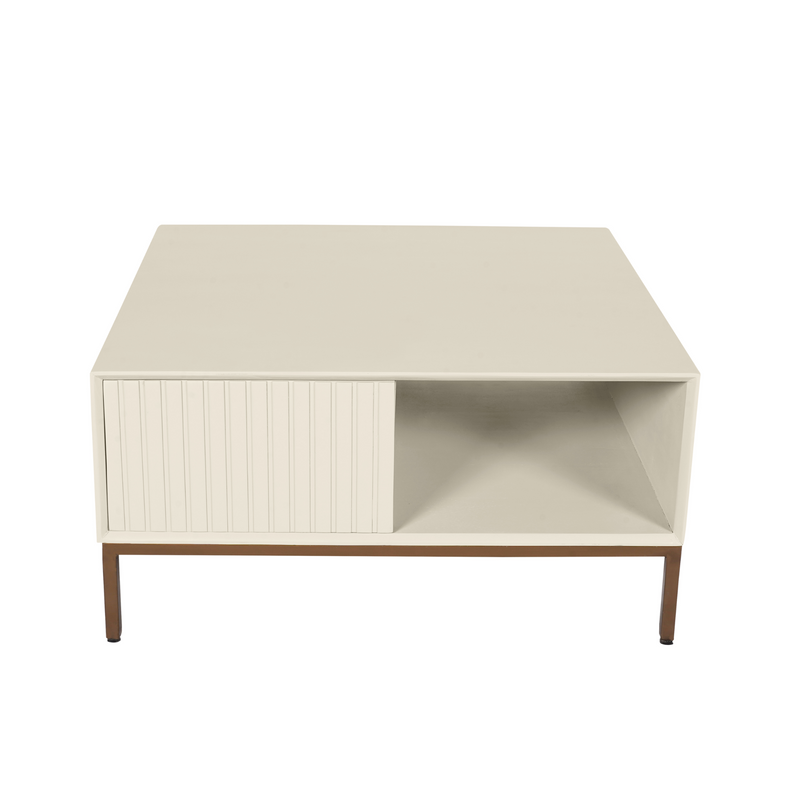 Salontafel Madison Sand | 80 cm | Vierkant