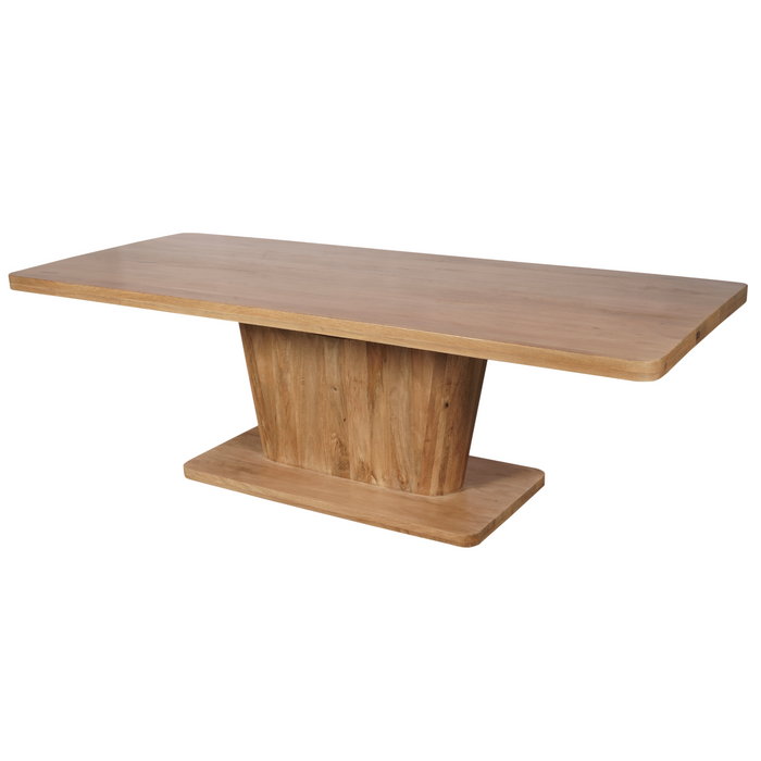 Eettafel Voco Naturel | Mangohout | Deens Ovaal | 240cm