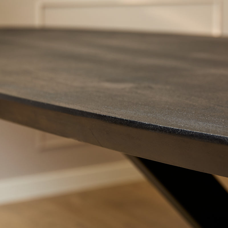 Eettafel Brandy Black | 160 cm | Ovaal