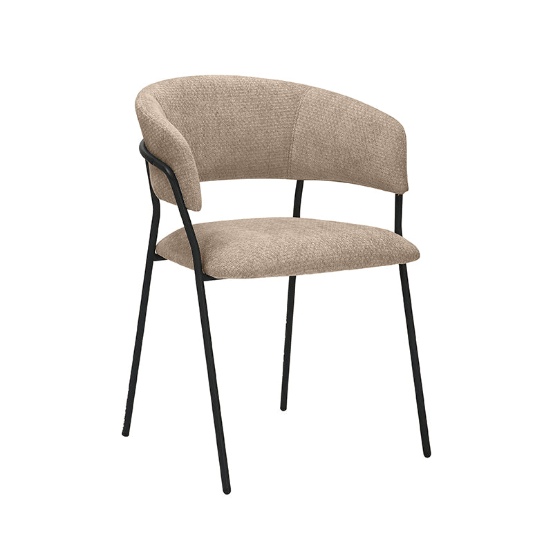Eetkamerstoel Luuk | Beige | 58x45x80cm