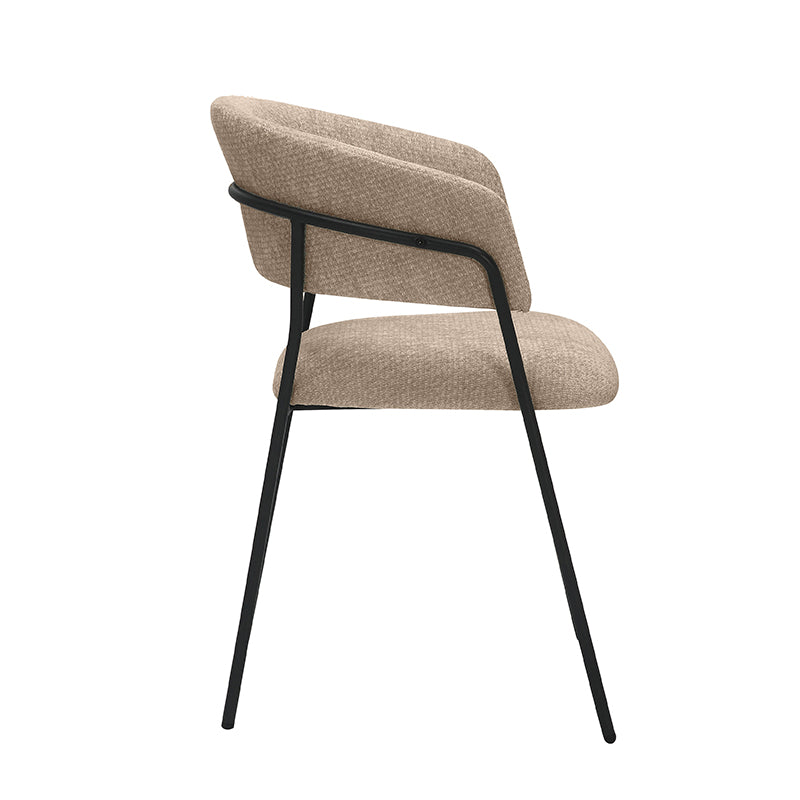 Eetkamerstoel Luuk | Beige | 58x45x80cm