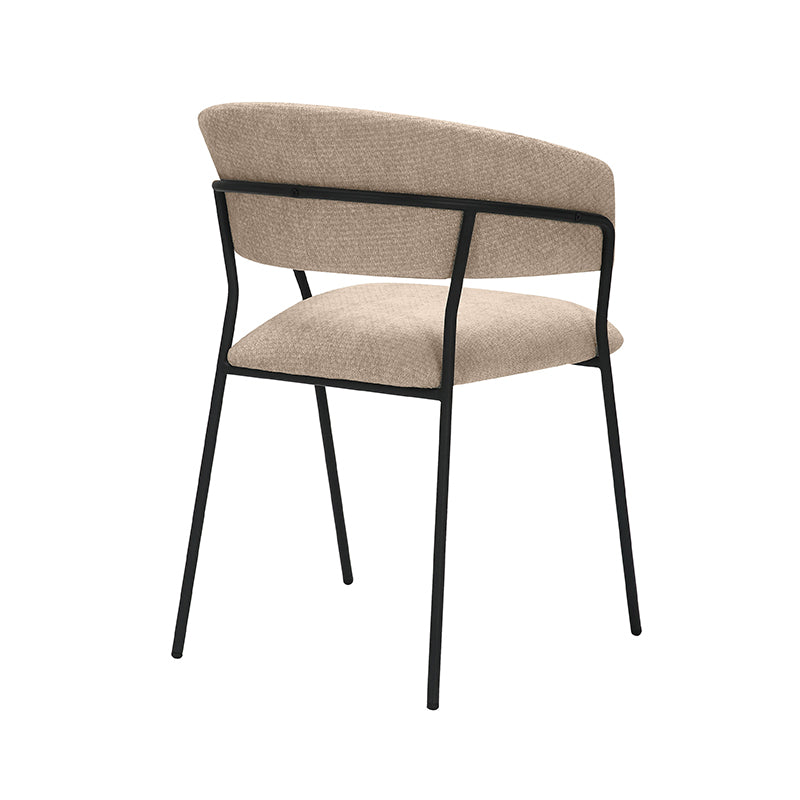 Eetkamerstoel Luuk | Beige | 58x45x80cm
