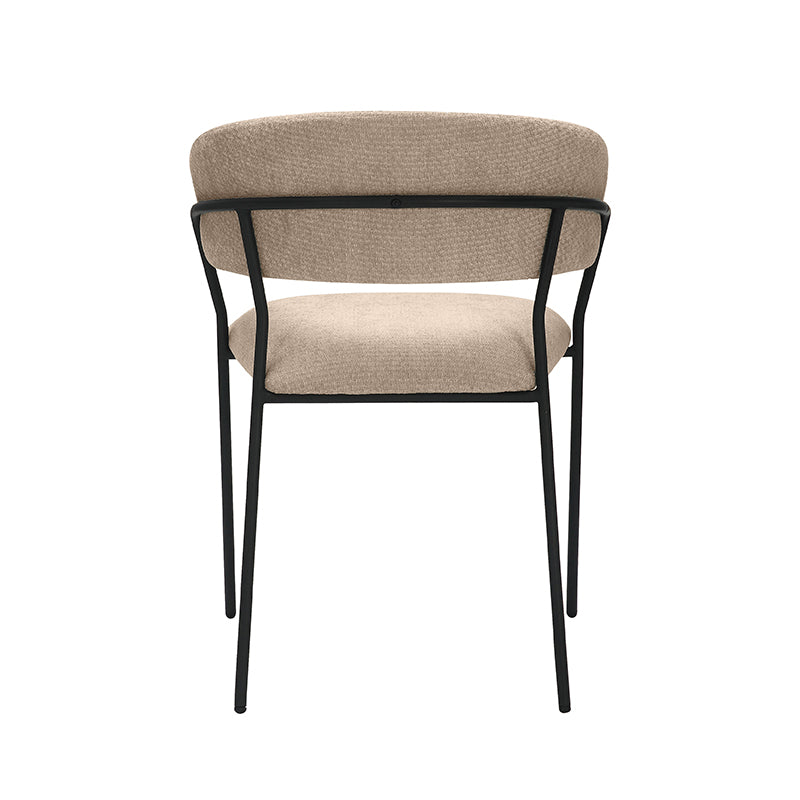Eetkamerstoel Luuk | Beige | 58x45x80cm