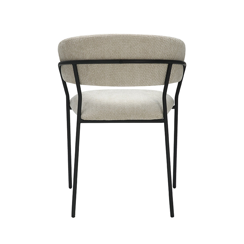 Eetkamerstoel Luuk | Beige | 58x45x80cm