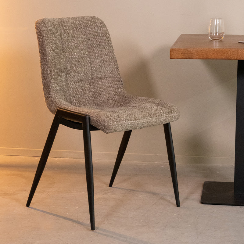 Eetkamerstoel Noor | Beige | 51x41x84 cm