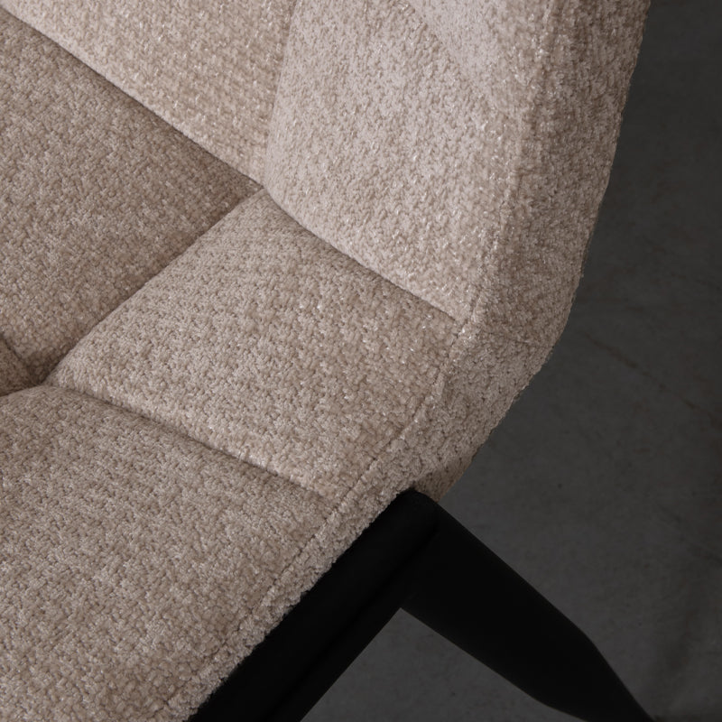 Eetkamerstoel Noor | Beige | 51x41x84 cm