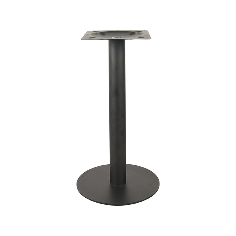 Eettafel Tafelpoot Enkel Rond | Metaal | Eetkamertafel Zwart Rond 72 cm
