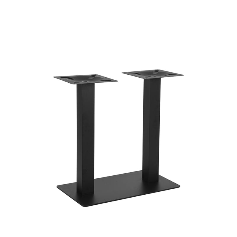 Eettafel Tafelpoot Dubbel | Metaal | Eetkamertafel Zwart Dubbel 71 cm