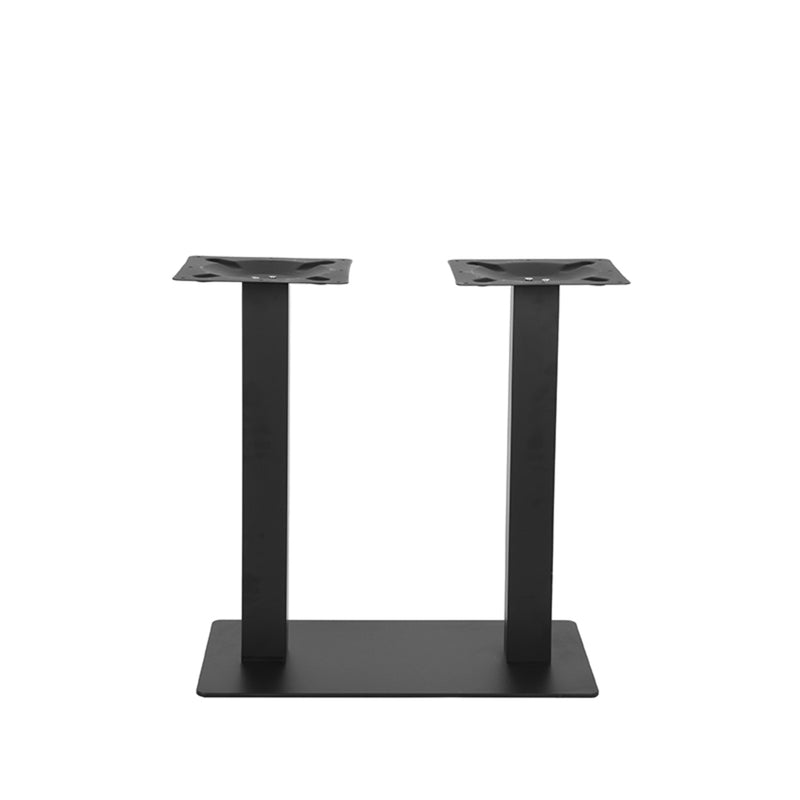 Eettafel Tafelpoot Dubbel | Metaal | Eetkamertafel Zwart Dubbel 71 cm