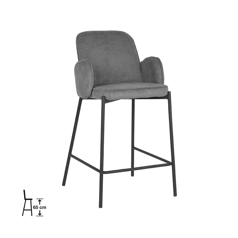 Barkruk Jari | 51x53x94 cm