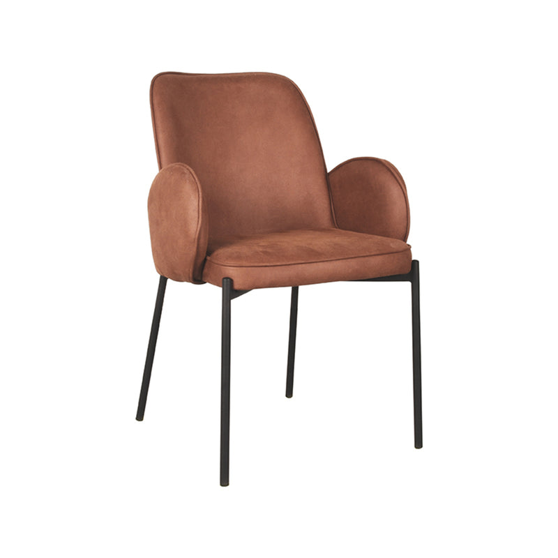Eetkamerstoel Jari | Cognac | 55x60x86 cm
