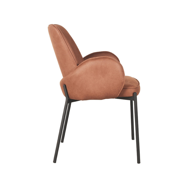 Eetkamerstoel Jari | Cognac | 55x60x86 cm