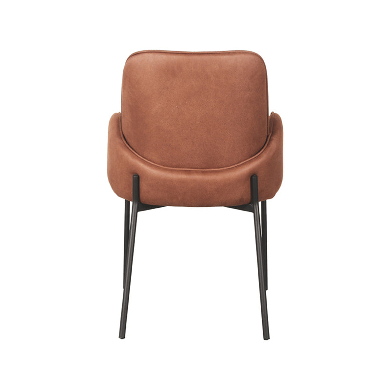 Eetkamerstoel Jari | Cognac | 55x60x86 cm