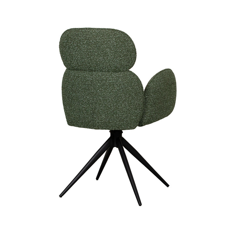Eetkamerstoel Vidar | Groen | 58x62x91 cm
