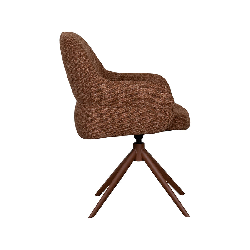 Eetkamerstoel Bern | Bruin | 61x66x91 cm