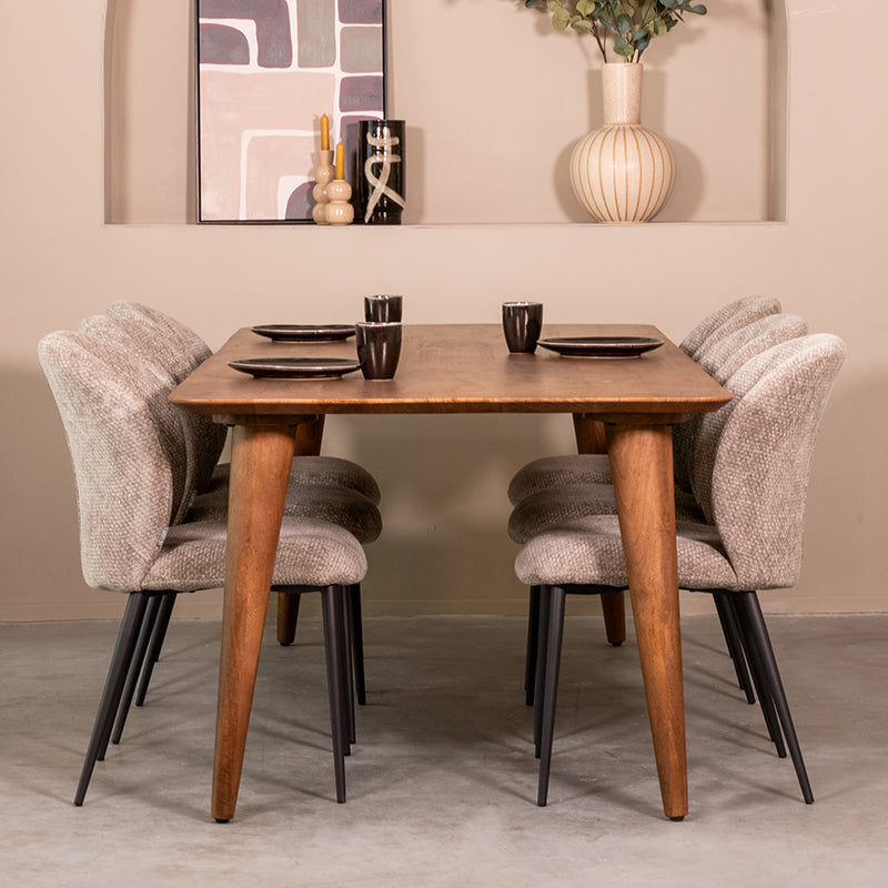 Eettafel Fly | 220x100x76 cm