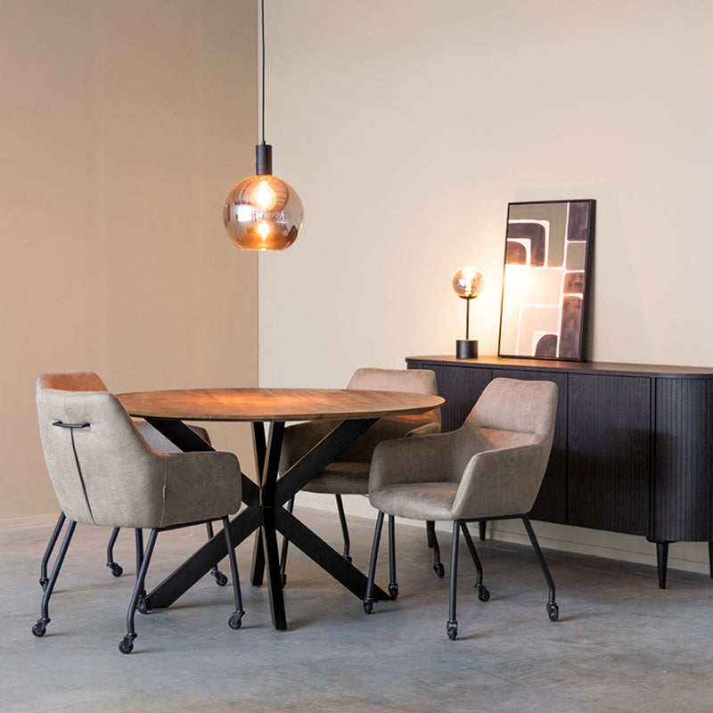 Eettafel Otis | 130x130x76 cm