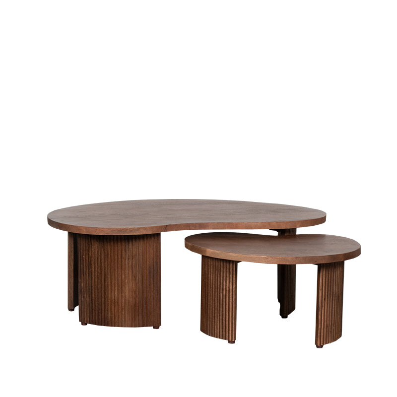 Salontafel Timon | Set 100x58x40 cm