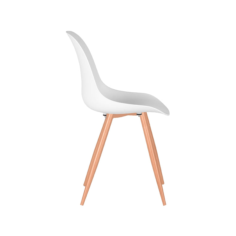 Eetkamerstoel Rimini | Wit | 46x54x88 cm