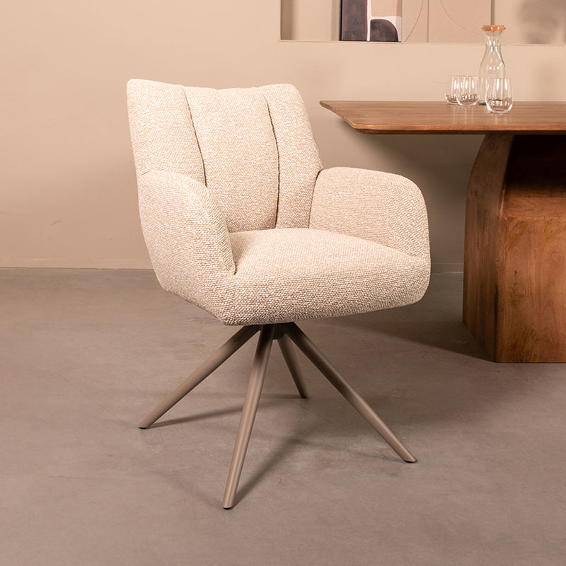 Eetkamerstoel Padua | Beige | 65x66x86 cm