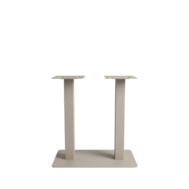 Bartafel Poot | Dubbel Rechthoek 70x40x92 cm (120x70 cm)