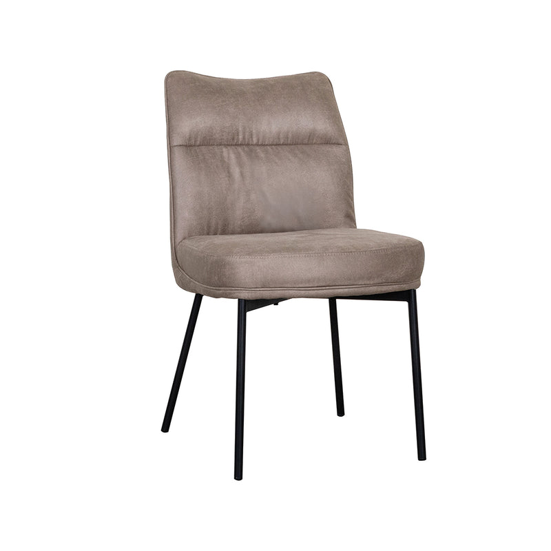 Eetkamerstoel Lennon | Taupe | 50x65x89 cm