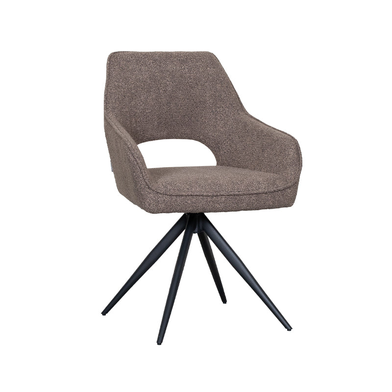 Eetkamerstoel Finley | Taupe | 60x59x91 cm
