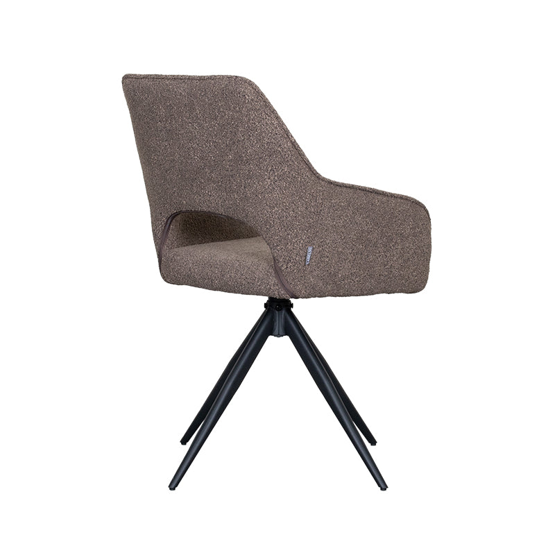 Eetkamerstoel Finley | Taupe | 60x59x91 cm