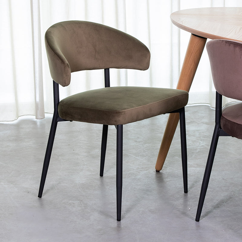 Eetkamerstoel Bliss | Taupe | 56x55x76 cm