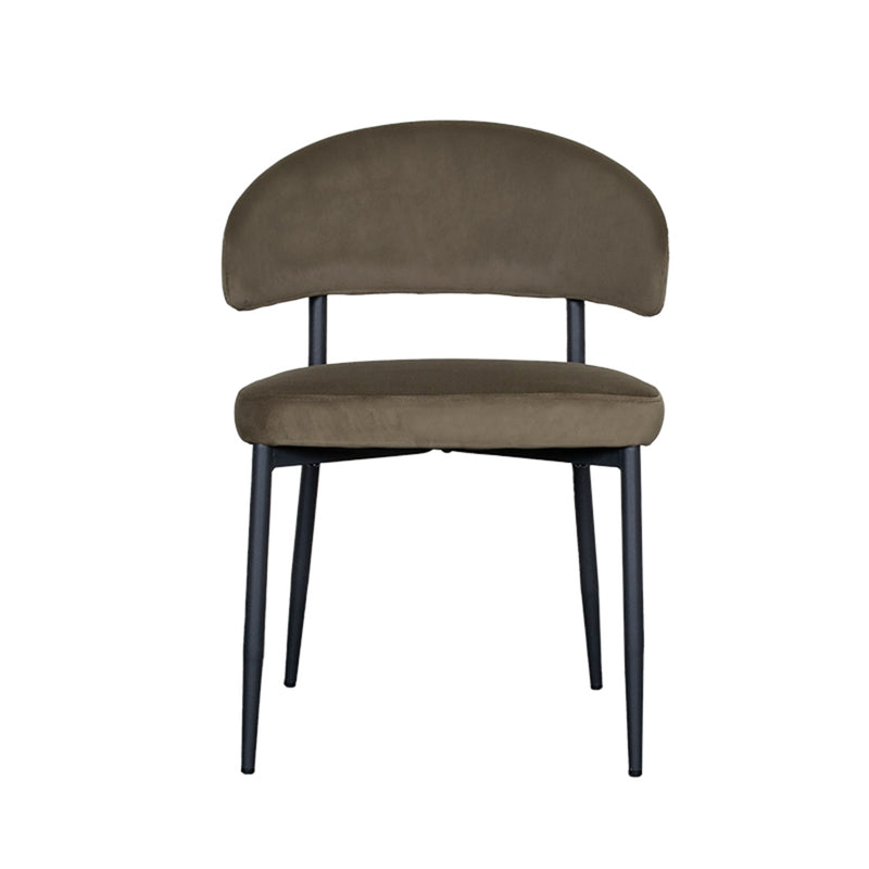 Eetkamerstoel Bliss | Taupe | 56x55x76 cm
