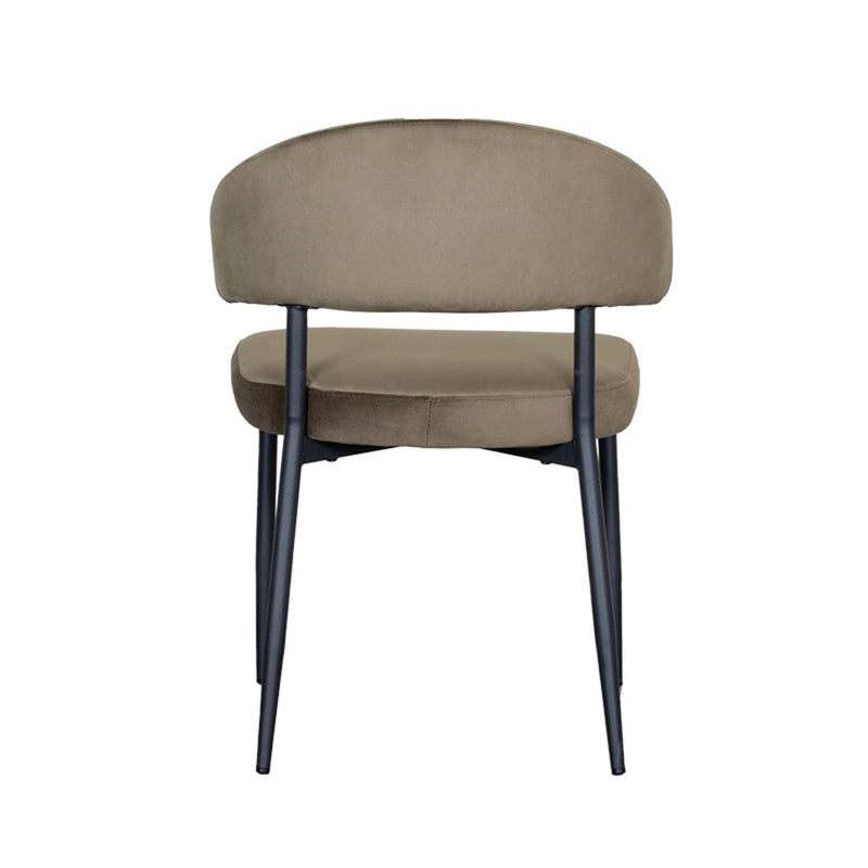 Eetkamerstoel Bliss | Taupe | 56x55x76 cm
