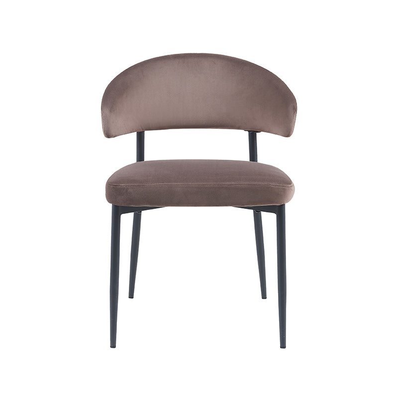 Eetkamerstoel Bliss | Taupe | 56x55x76 cm