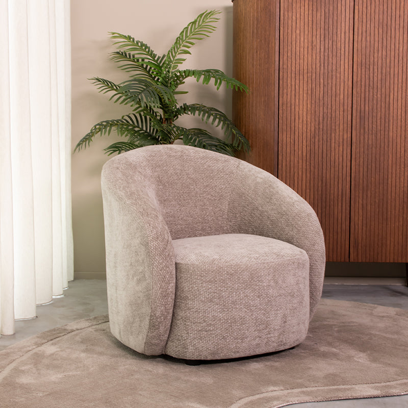 Fauteuil Alby | Beige | 82x88x81 cm