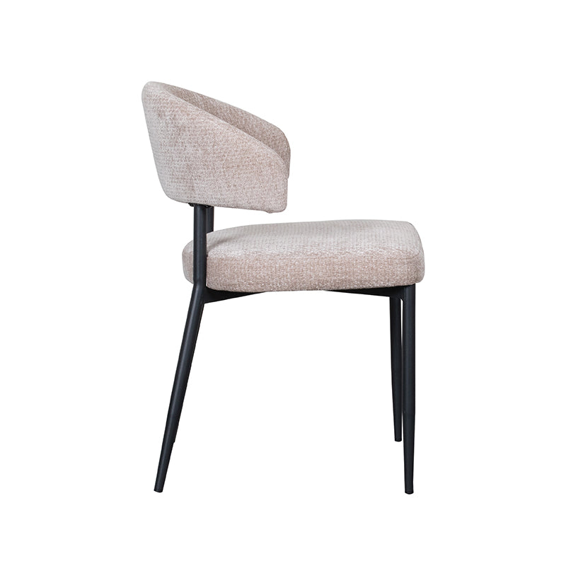 Eetkamerstoel Bliss | Beige | 56x55x76 cm