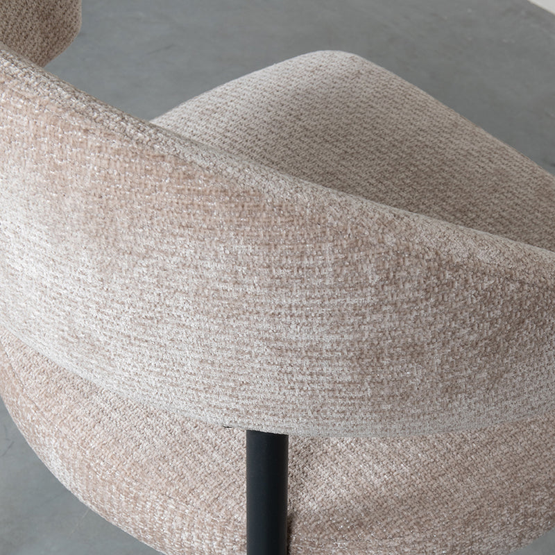 Eetkamerstoel Bliss | Beige | 56x55x76 cm